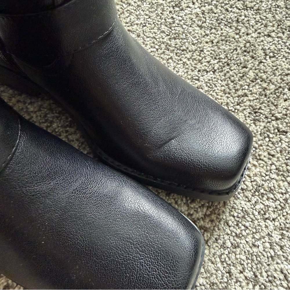 Womens Oakley Harness Moto Biker Boots - Universal Thread Black 6.5 - Picture 10 of 11